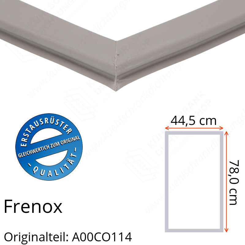 Frenox Türdichtung 78,0 x 44,5 cm Ersatzteil: A00CO114 für verschiedene Modelle