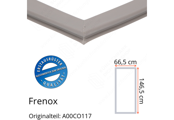 Frenox Türdichtung 146,5 x 66,5 cm Ersatzteil: A00CO117 für verschiedene Modelle