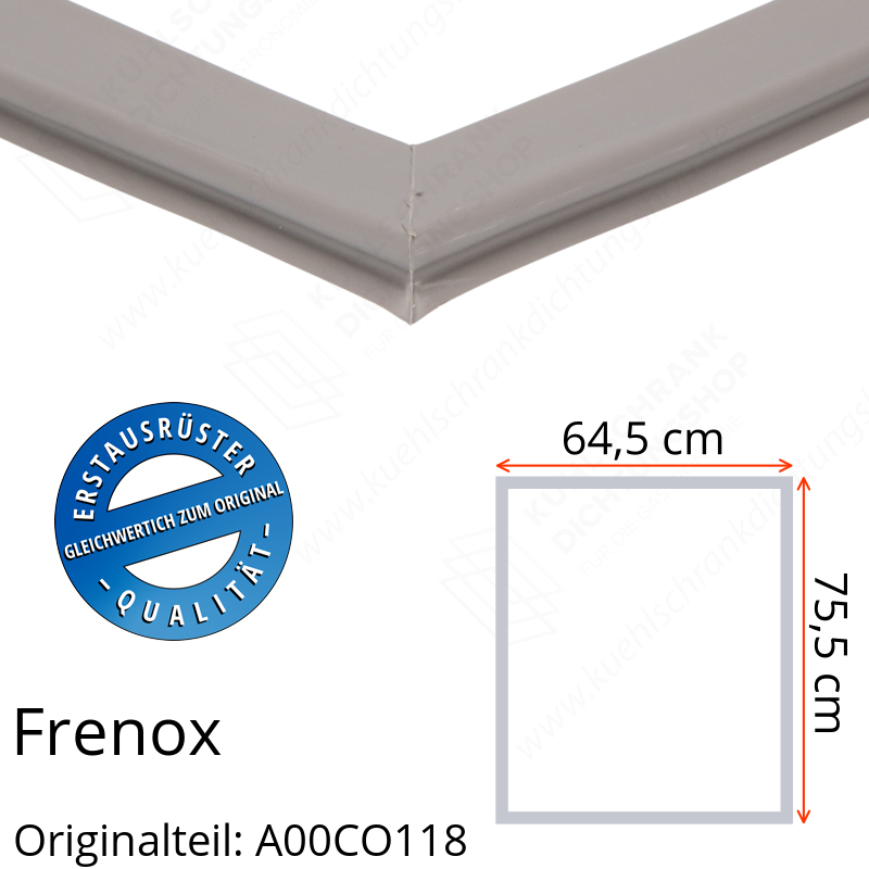Frenox Türdichtung 75,5 x 64,5 cm Ersatzteil: A00CO118 für verschiedene Modelle