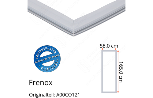 Frenox Türdichtung 165,0 x 58,0 cm Ersatzteil: A00CO121 für verschiedene Modelle