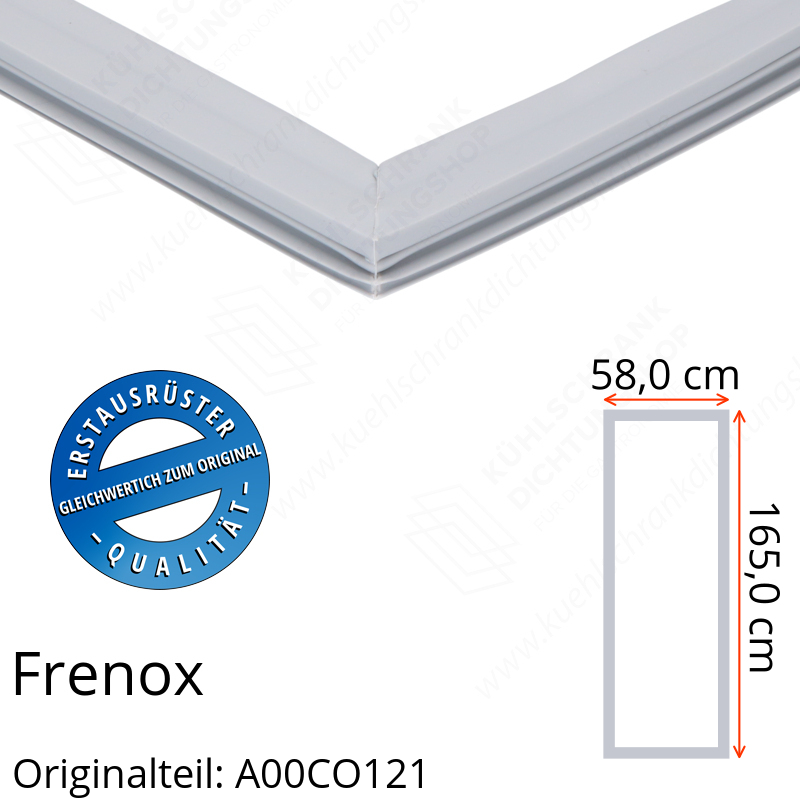 Frenox Türdichtung 165,0 x 58,0 cm Ersatzteil: A00CO121 für verschiedene Modelle