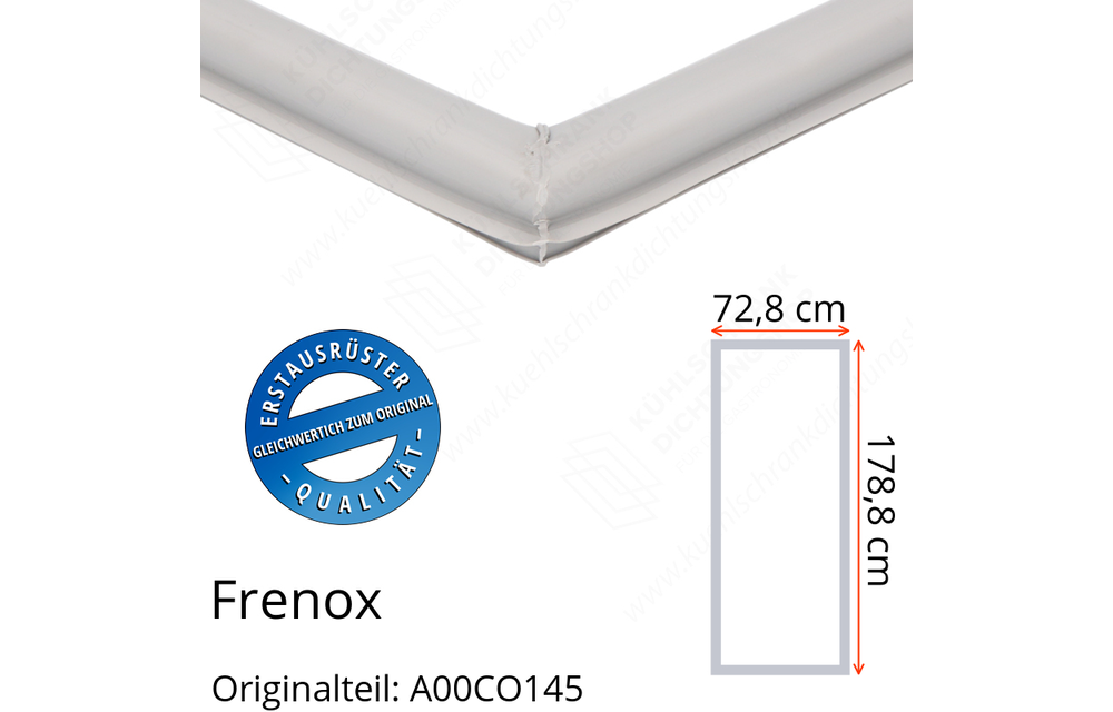 Frenox Türdichtung 178,8 x 72,8 cm Ersatzteil: A00CO145 für verschiedene Modelle