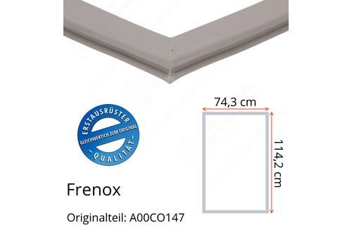 Frenox Türdichtung 114,2 x 74,3 cm Ersatzteil: A00CO147 für verschiedene Modelle