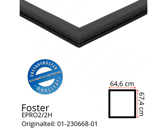 Foster EPRO2/2H Türdichtung 67,4 x 64,6 cm
