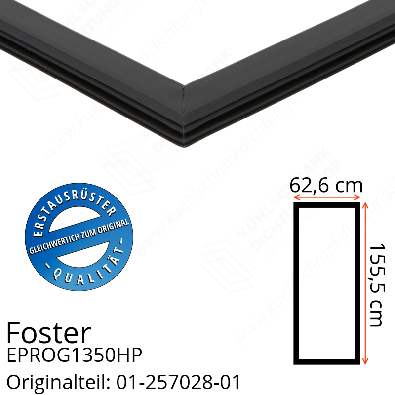 Foster EPROG1350HP Türdichtung 155,5 x 62,6 cm