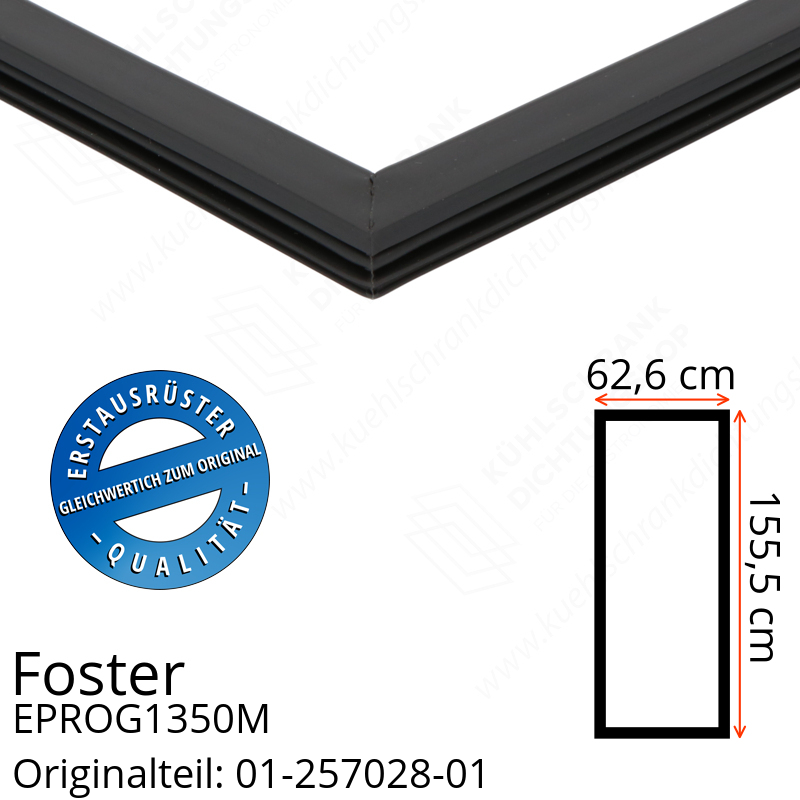 Foster EPROG1350M Türdichtung 155,5 x 62,6 cm