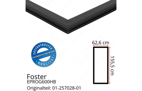 Foster EPROG600HB Türdichtung 155,5 x 62,6 cm