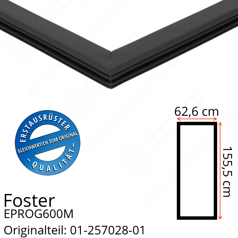 Foster EPROG600M Türdichtung 155,5 x 62,6 cm