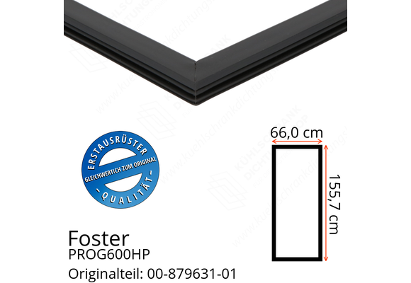 Foster PROG600HP Türdichtung 155,7 x 66,0 cm