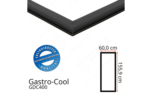 Gastro-Cool GDC400 Türdichtung 155,9 x 60,0 cm