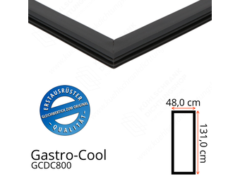 Gastro-Cool GCDC800 Türdichtung 131,0 x 48,0 cm