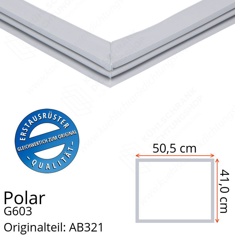 Polar G603 Schubladendichtung 41,0 x 50,5 cm