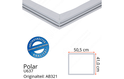 Polar U637 Schubladendichtung 41,0 x 50,5 cm