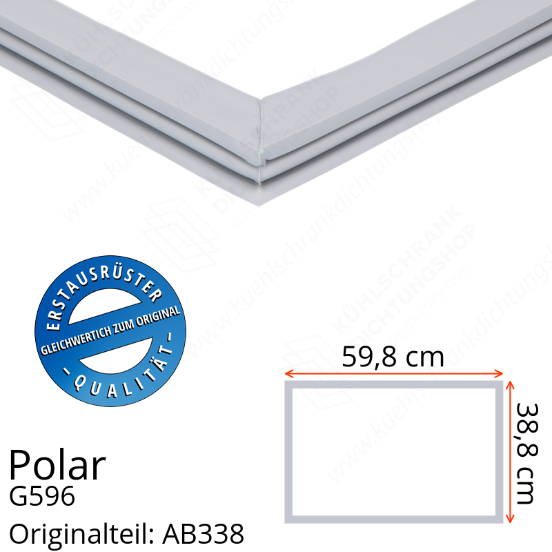 Polar G596 Türdichtung 38,8 x 59,8 cm