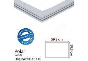Polar G600 Türdichtung 38,8 x 59,8 cm