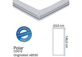 Polar CD616 Türdichtung 146,0 x 63,0 cm
