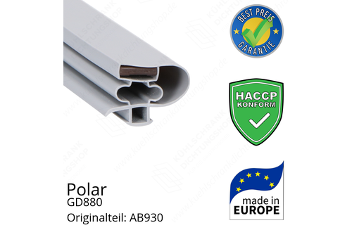 Polar GD880 Türdichtung 146,0 x 63,0 cm