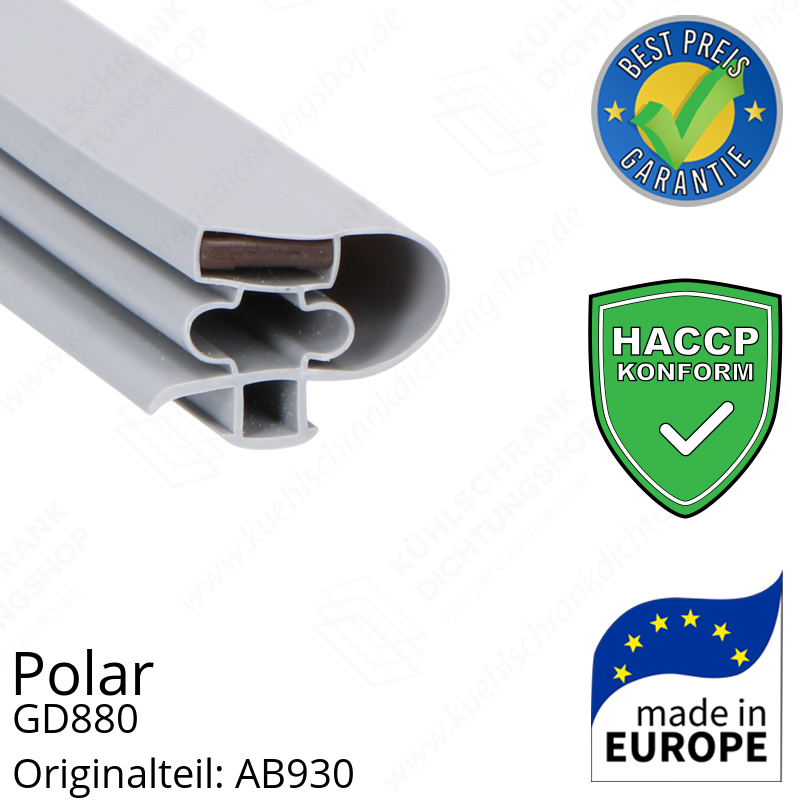 Polar GD880 Türdichtung 146,0 x 63,0 cm