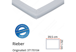 Rieber Schubladendichtung 29,1 x 39,5 cm Ersatzteil: 37170104 für verschiedene Modelle