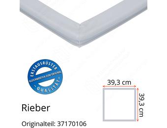 Rieber Schubladendichtung 39,3 x 39,3 cm Ersatzteil: 37170106 für verschiedene Modelle