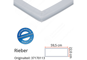 Rieber Schubladendichtung 22,0 x 59,5 cm Ersatzteil: 37170113 für verschiedene Modelle