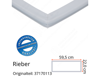 Rieber Schubladendichtung 22,0 x 59,5 cm Ersatzteil: 37170113 für verschiedene Modelle
