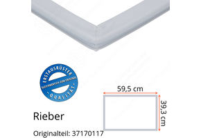Rieber Schubladendichtung 39,3 x 59,5 cm Ersatzteil: 37170117 für verschiedene Modelle