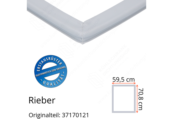 Rieber Türdichtung 70,8 x 59,5 cm Ersatzteil: 37170121 für verschiedene Modelle