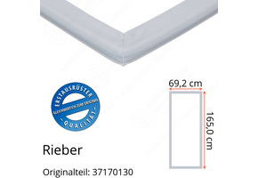 Rieber Türdichtung 165,0 x 69,2 x 165,0 cm Ersatzteil: 37170130 für verschiedene Modelle