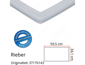 Rieber Schubladendichtung 34,1 x 59,5 cm Ersatzteil: 37170143 für verschiedene Modelle