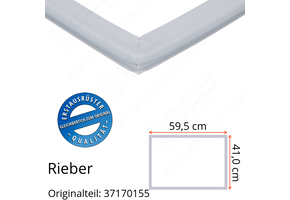 Rieber Schubladendichtung 41,0 x 59,5 cm Ersatzteil: 37170155 für verschiedene Modelle