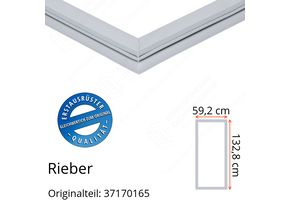 Rieber Türdichtung 132,8 x 59,2 cm Ersatzteil: 37170165 für verschiedene Modelle