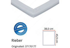 Rieber Schubladendichtung 45,9 x 38,0 cm Ersatzteil: 37170177 für verschiedene Modelle