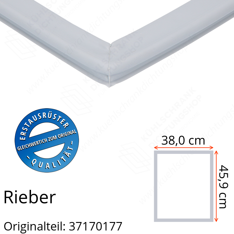 Rieber Schubladendichtung 45,9 x 38,0 cm Ersatzteil: 37170177 für verschiedene Modelle