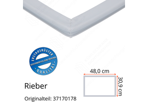 Rieber Schubladendichtung 30,9 x 48,0 cm Ersatzteil: 37170178 für verschiedene Modelle