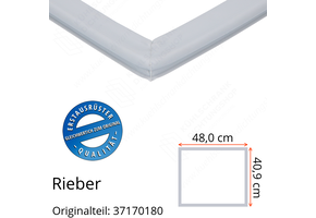 Rieber Schubladendichtung 40,9 x 48,0 cm Ersatzteil: 37170180 für verschiedene Modelle