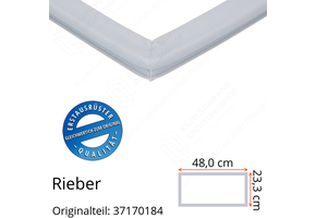 Rieber Schubladendichtung 23,3 x 48,0 cm Ersatzteil: 37170184 für verschiedene Modelle