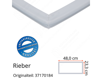 Rieber Schubladendichtung 23,3 x 48,0 cm Ersatzteil: 37170184 für verschiedene Modelle