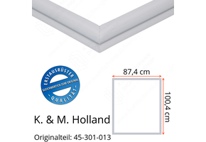 K. & M. Holland Türdichtung 100,4 x 87,4 cm Ersatzteil: 45-301-013 für verschiedene Modelle