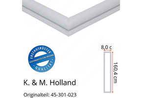 K. & M. Holland Türdichtung 160,4 x 28,0 cm Ersatzteil: 45-301-023 für verschiedene Modelle