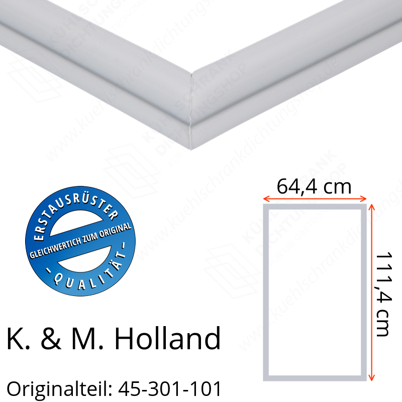 K. & M. Holland Türdichtung 111,4 x 64,4 cm Ersatzteil: 45-301-101 für verschiedene Modelle