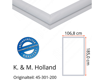 K. & M. Holland Türdichtung 185,0 x 106,8 cm Ersatzteil: 45-301-200 für verschiedene Modelle