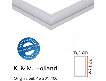 K. & M. Holland Türdichtung 77,4 x 45,4 cm Ersatzteil: 45-301-406 für verschiedene Modelle