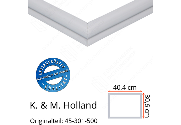 K. & M. Holland Türdichtung 30,6 x 40,4 cm Ersatzteil: 45-301-500 für verschiedene Modelle