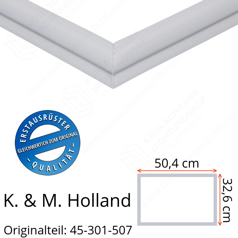 K. & M. Holland Türdichtung 32,6 x 50,4 cm Ersatzteil: 45-301-507 für verschiedene Modelle