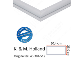 K. & M. Holland Türdichtung 23,0 x 50,4 cm Ersatzteil: 45-301-512 für verschiedene Modelle