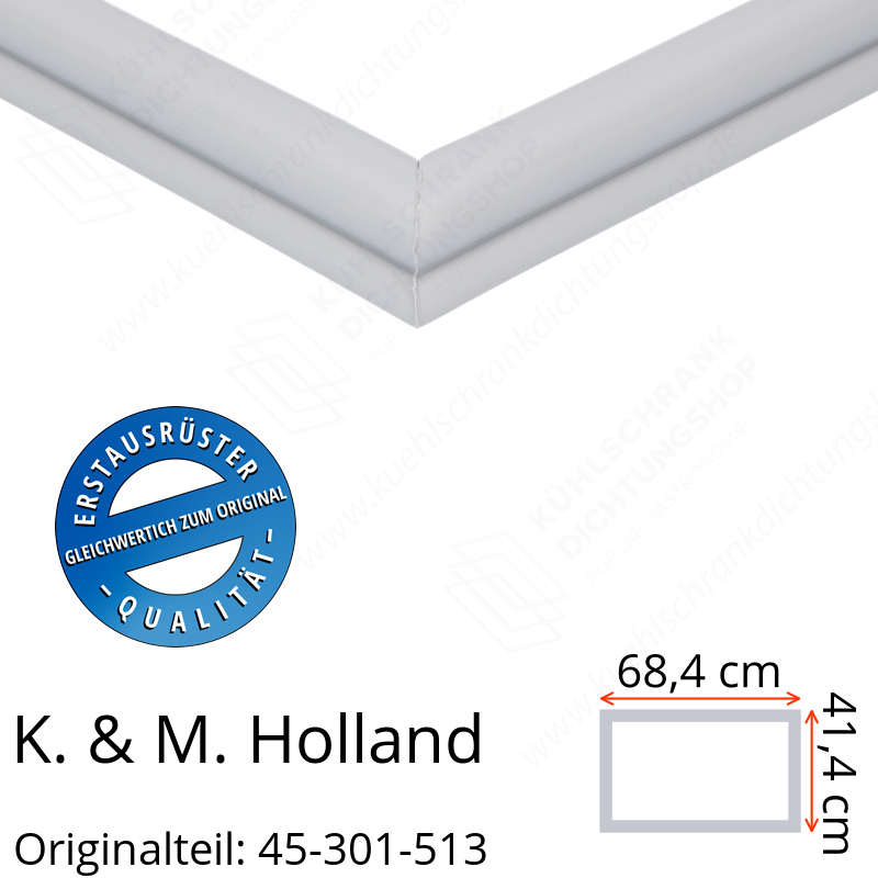 K. & M. Holland Türdichtung 41,4 x 68,4 cm Ersatzteil: 45-301-513 für verschiedene Modelle