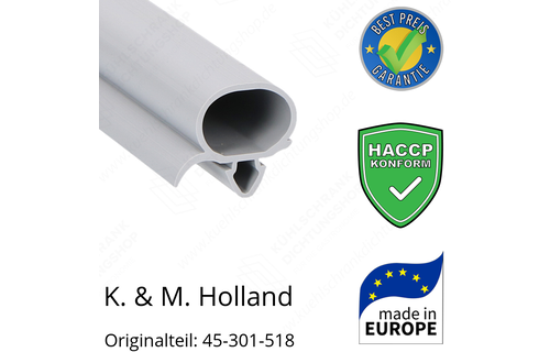 K. & M. Holland Türdichtung 39,8 x 50,4 cm Ersatzteil: 45-301-518 für verschiedene Modelle