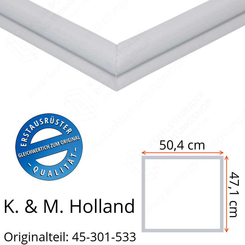 K. & M. Holland Türdichtung 47,1 x 50,4 cm Ersatzteil: 45-301-533 für verschiedene Modelle