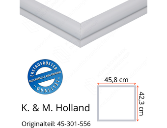 K. & M. Holland Schubladendichtung 42,3 x 45,8 cm Ersatzteil: 45-301-556 für verschiedene Modelle